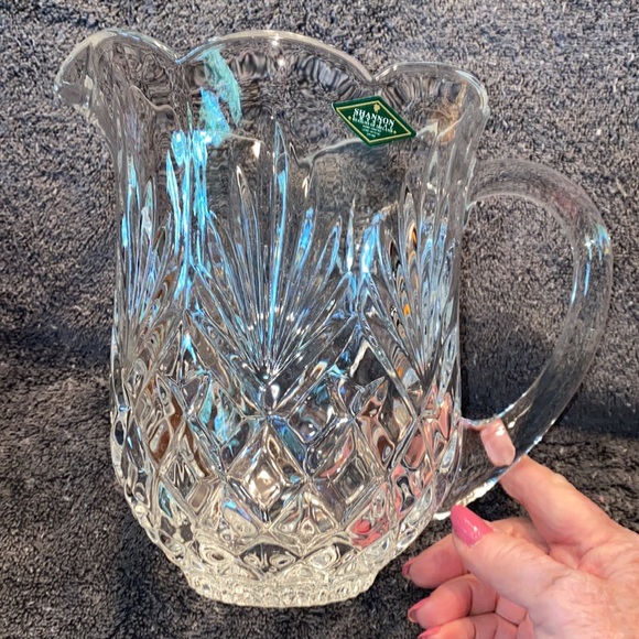 Shannon Crystal Designs of Ireland Pitcher - Picture 6 of 6